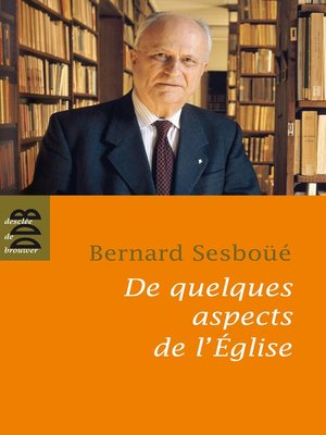 cover image of De quelques aspects de l'église